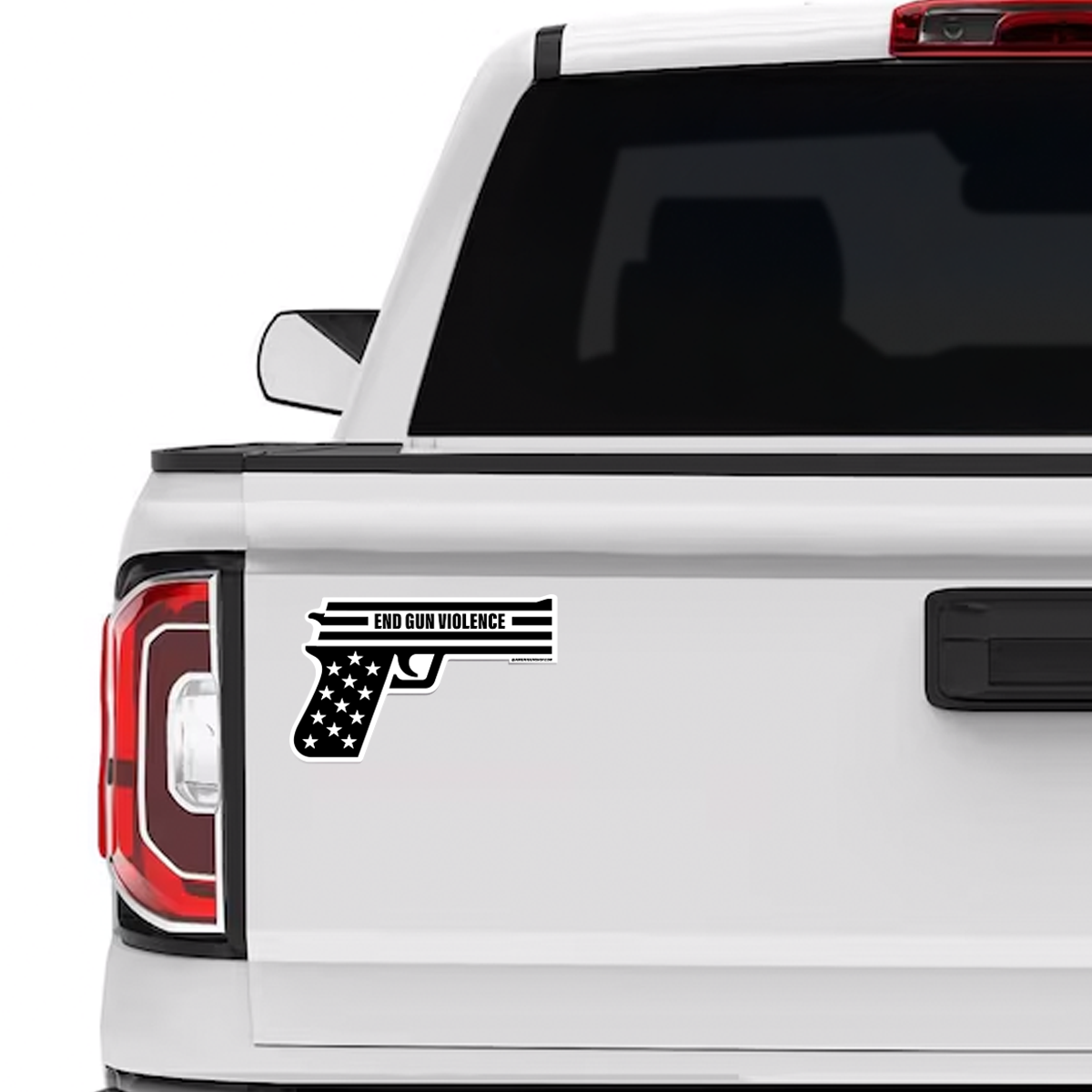 AMERIGUN PISTOL GUN SAFETY STICKER - XLarge