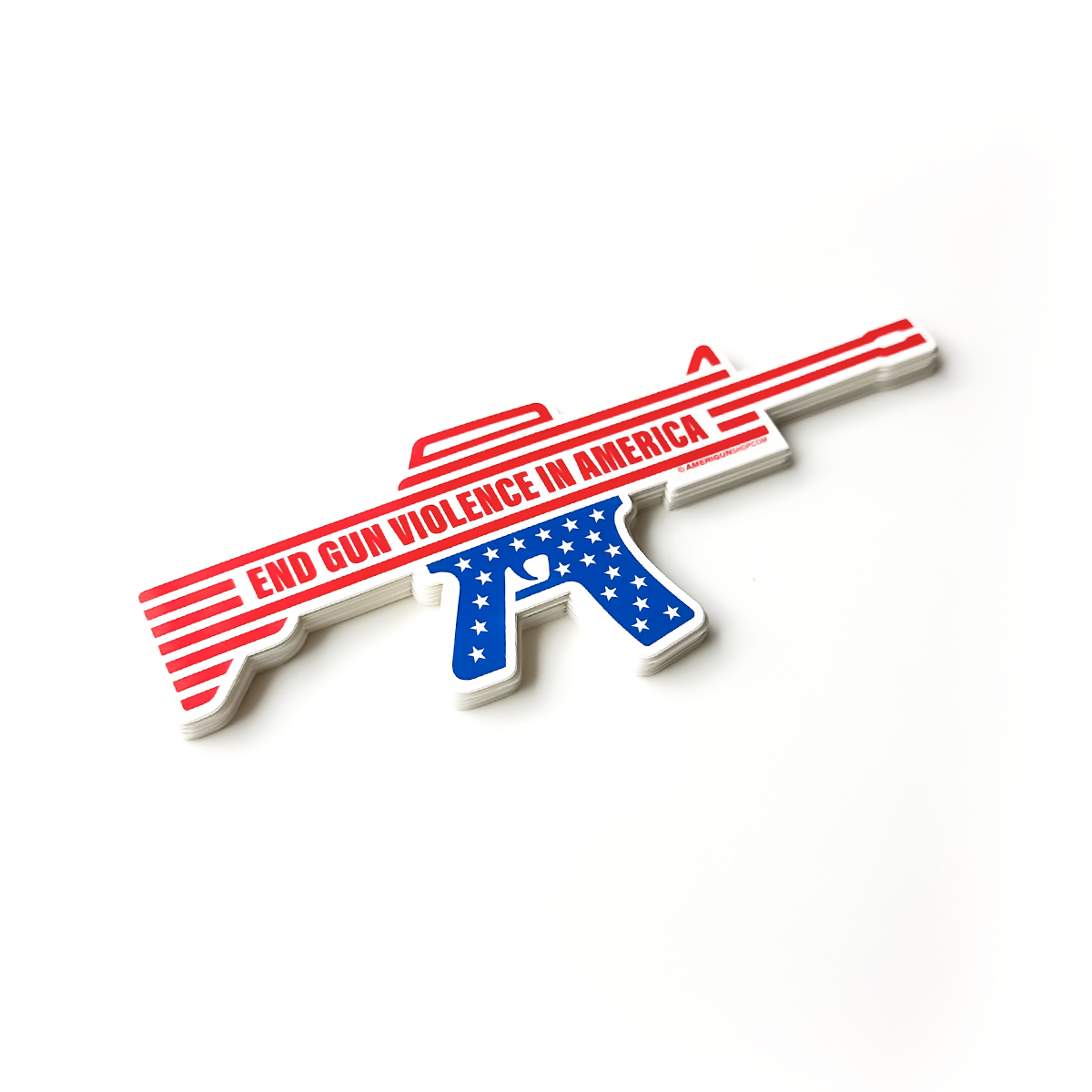 Personal Attack Sticker AMERIGUN AR GUN SAFETY STICKER