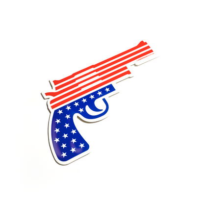 AMERIGUN REVOLVER STICKER