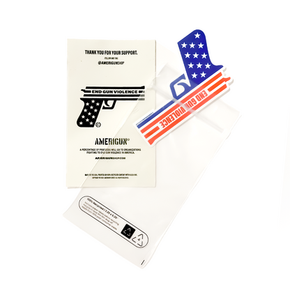 AMERIGUN PISTOL GUN SAFETY STICKER