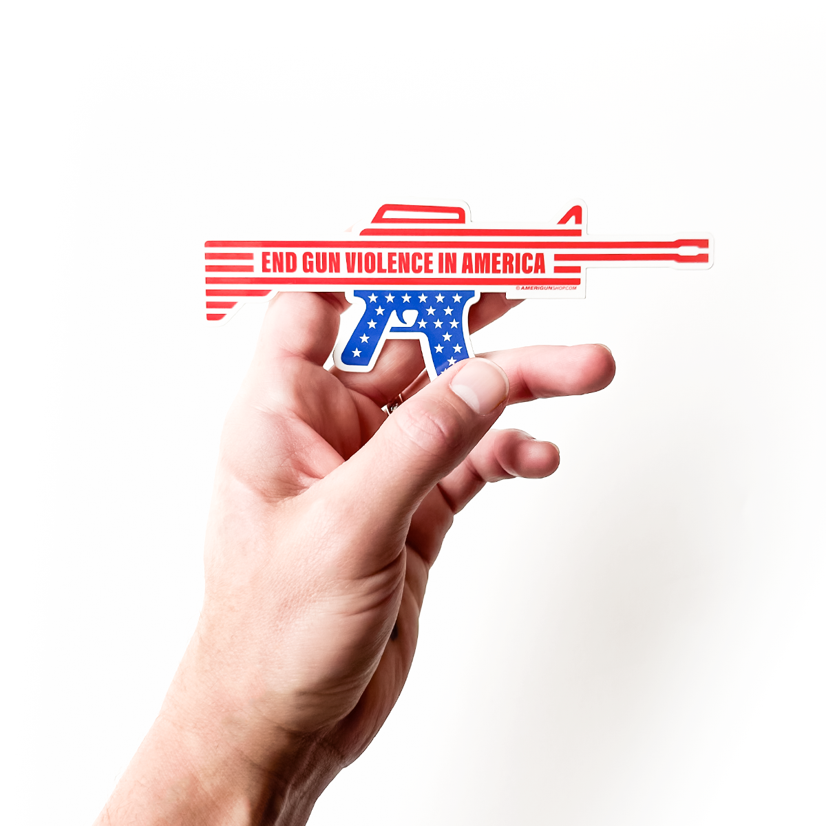 AMERIGUN AR GUN SAFETY STICKER