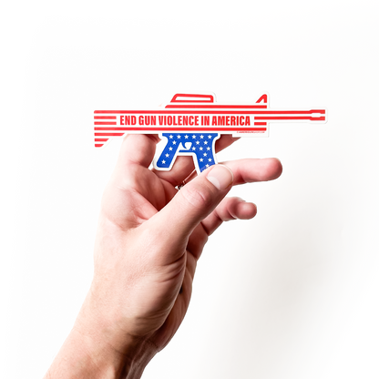 AMERIGUN AR GUN SAFETY STICKER